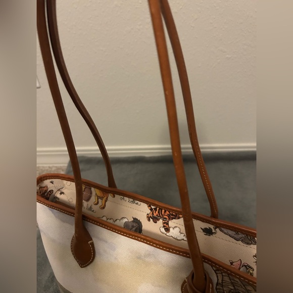 Dooney & Bourke Winnie the Pooh Tote - Tan and Cream. Like New - Picture 7 of 11